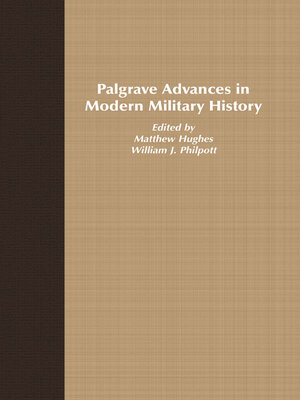 cover image of Palgrave Advances in Modern Military History